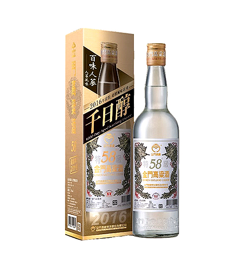 千日醇 百味人蔘 金門高粱酒 (2016裝瓶)