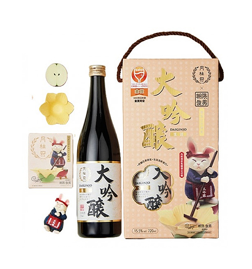 月桂冠 大吟釀生詰 x 朝隈俊男 兔年 英雄匠人聯名公仔禮盒