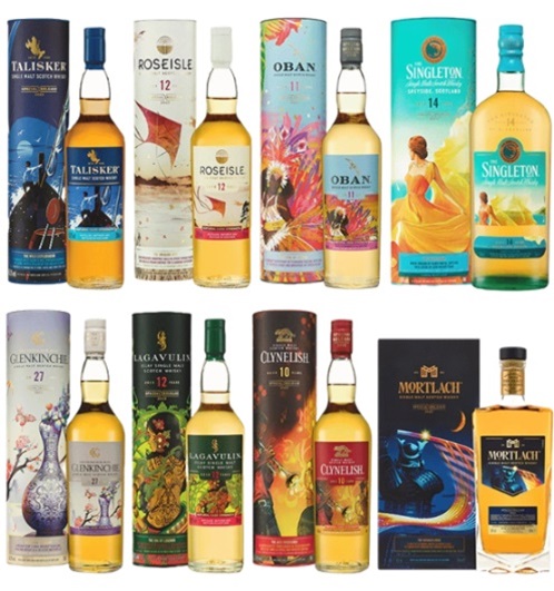 帝亞吉歐 2023年度限量 原酒臻選系列 Spirited Xchange無垠之旅 整套