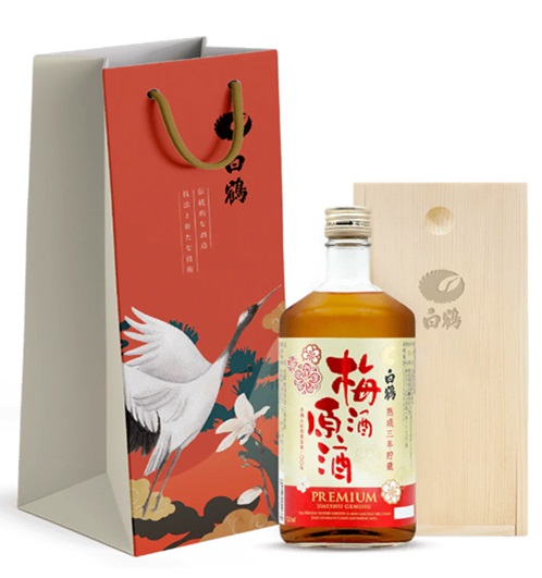 白鶴 - 梅酒原酒 三年貯藏木盒版