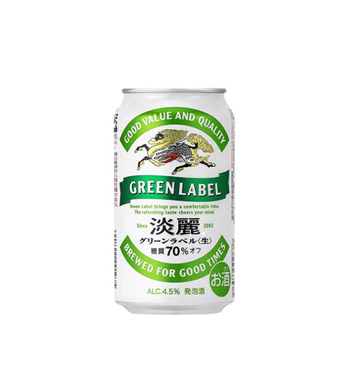 麒麟淡麗 啤酒 (24罐/箱)